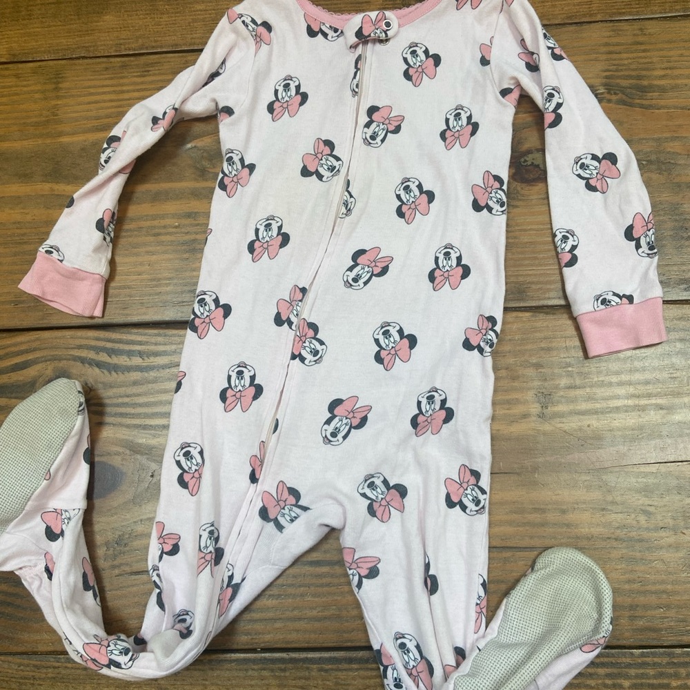 Minnie Mouse Footed PJ 2t